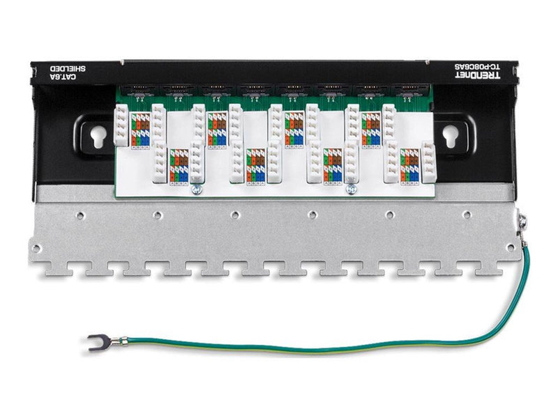 TRENDnet TC-P08C6AS - patch panel - 0.5U