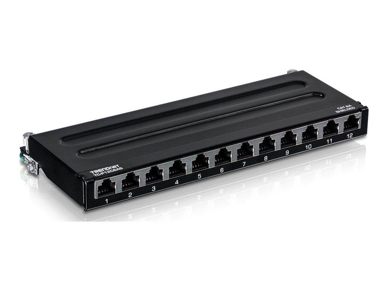 TRENDnet TC-P12C6AS - patch panel - 0.5U