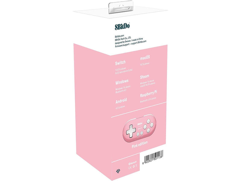 8BitDo Zero 2 Pink Edition - Wireless Controller - Android