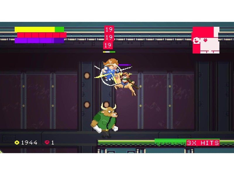 SuperEpic: The Entertainment War - Sony PlayStation 4 - Platformer - PEGI 12