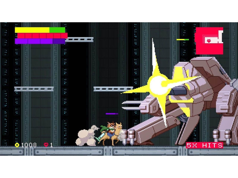 SuperEpic: The Entertainment War - Badge Edition - Collector's Edition - Sony PlayStation 4 - Platformer - PEGI 12