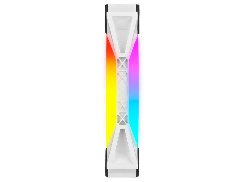 Corsair iCUE QL140 RGB - White - Gehäuselüfter - 140mm - Weiß mit RGB-Beleuchtung - 26 dBA