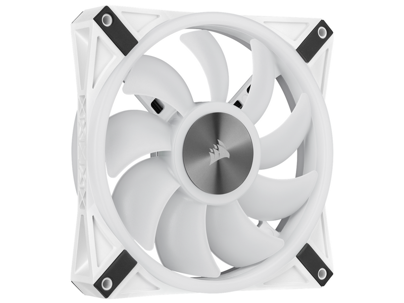 Corsair iCUE QL140 RGB - White - Gehäuselüfter - 140mm - Weiß mit RGB-Beleuchtung - 26 dBA