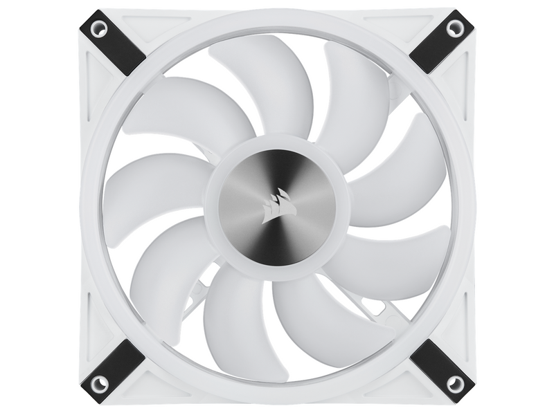 Corsair iCUE QL140 RGB - White - Gehäuselüfter - 140mm - Weiß mit RGB-Beleuchtung - 26 dBA