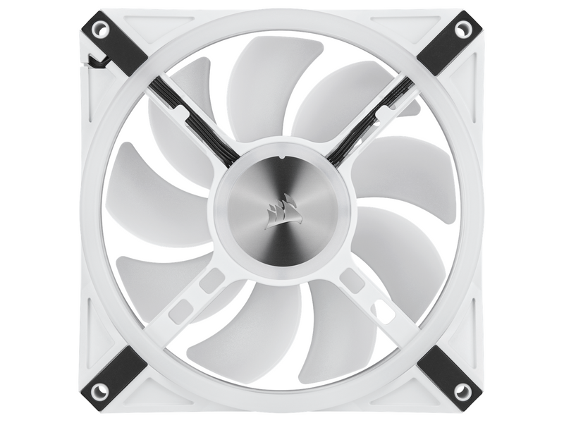 Corsair iCUE QL140 RGB - White - Gehäuselüfter - 140mm - Weiß mit RGB-Beleuchtung - 26 dBA