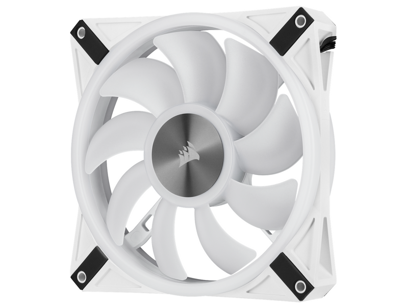 Corsair iCUE QL140 RGB - White - Gehäuselüfter - 140mm - Weiß mit RGB-Beleuchtung - 26 dBA