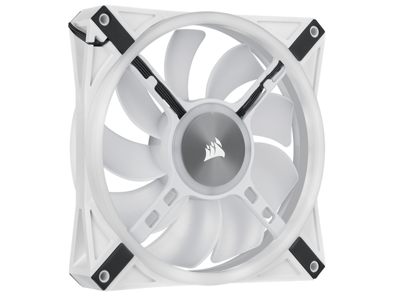 Corsair iCUE QL140 RGB - White - Gehäuselüfter - 140mm - Weiß mit RGB-Beleuchtung - 26 dBA