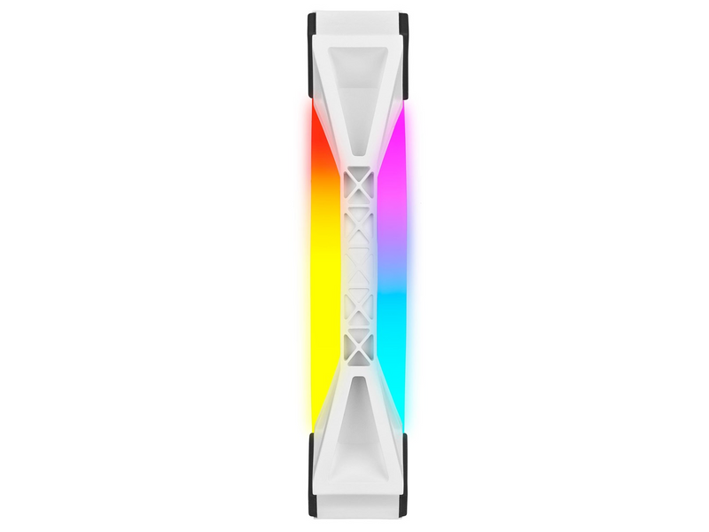 Corsair iCUE QL140 RGB - White - 2-pack - Gehäuselüfter - 140mm - Weiß mit RGB-Beleuchtung - 26 dBA