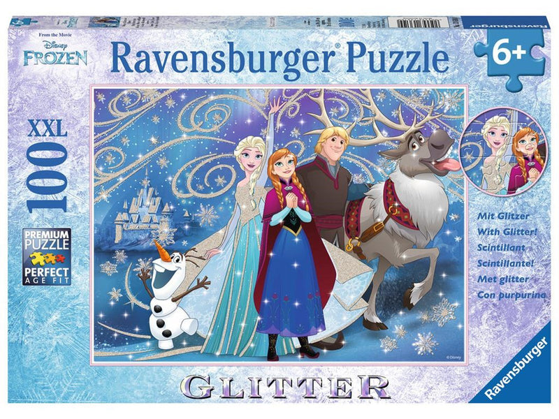 Ravensburger Disney Frozen-Glistening snow 100pcs. XXL
