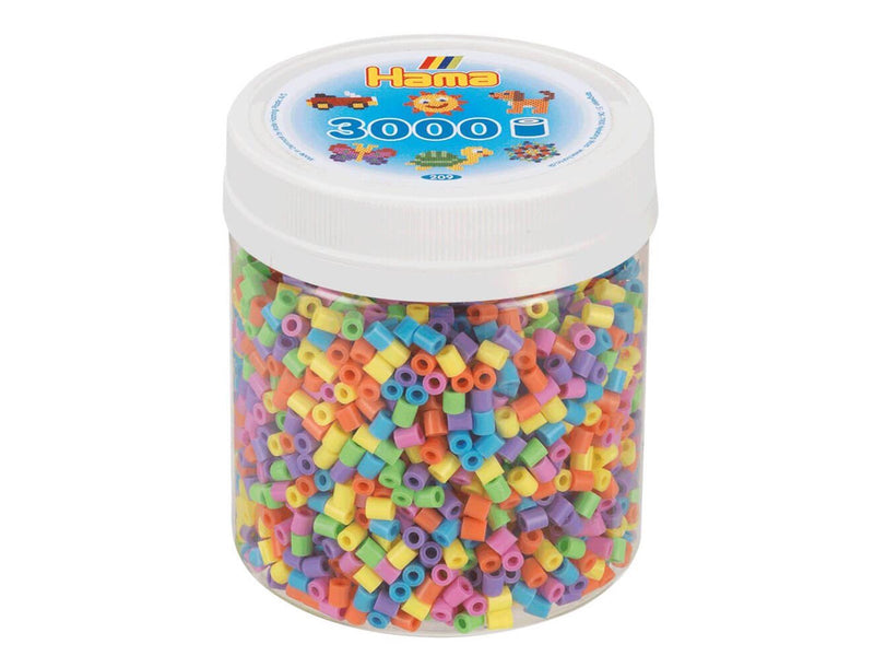 Hama Beads in Pot - Colour Mix 3000 pcs