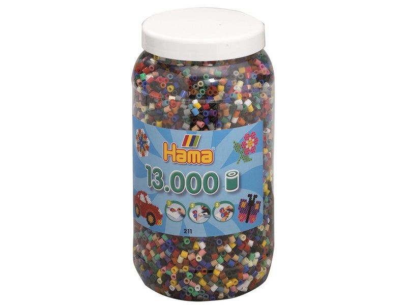 Hama Ironing beads in Pot-Mix 13000 pcs