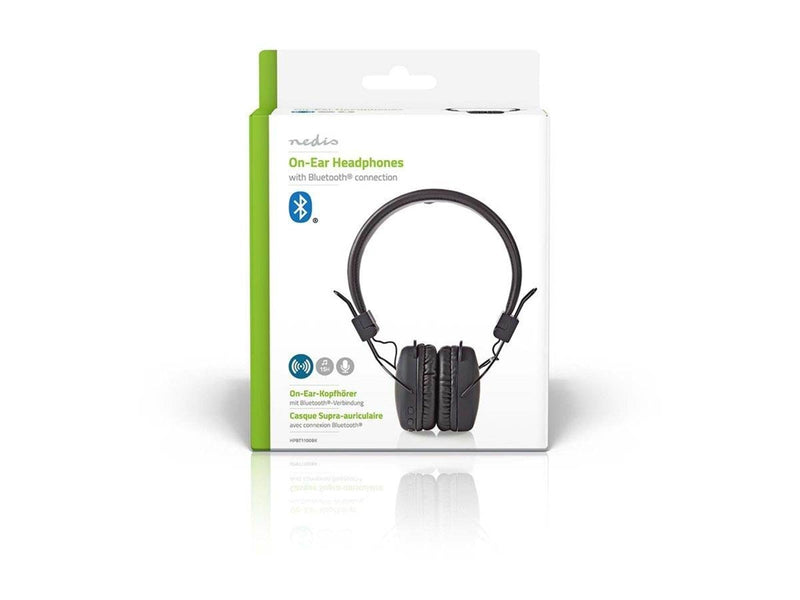 Nedis HPBT1100BK - headphones with mic