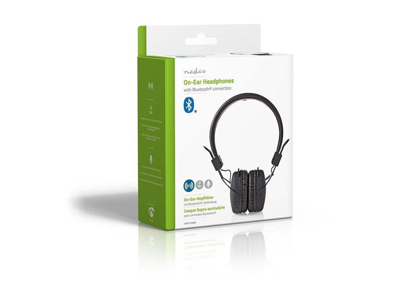 Nedis HPBT1100BK - headphones with mic