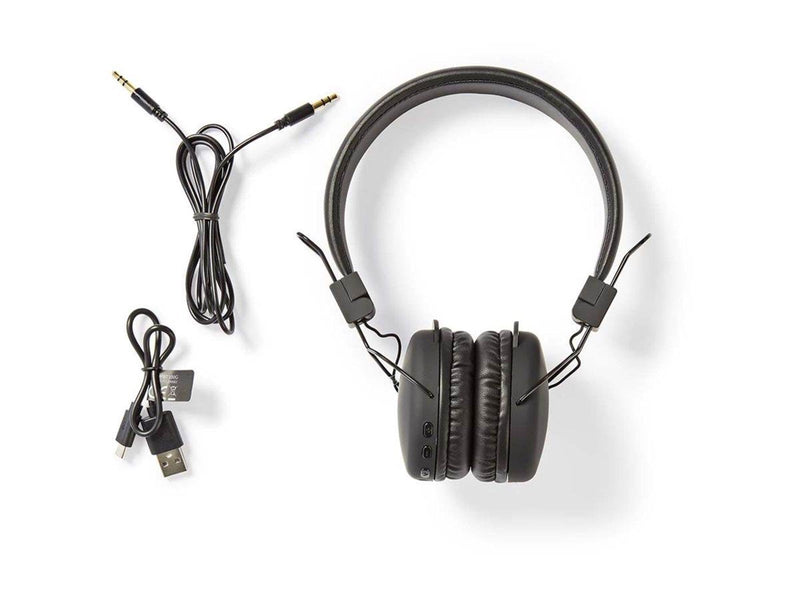 Nedis HPBT1100BK - headphones with mic