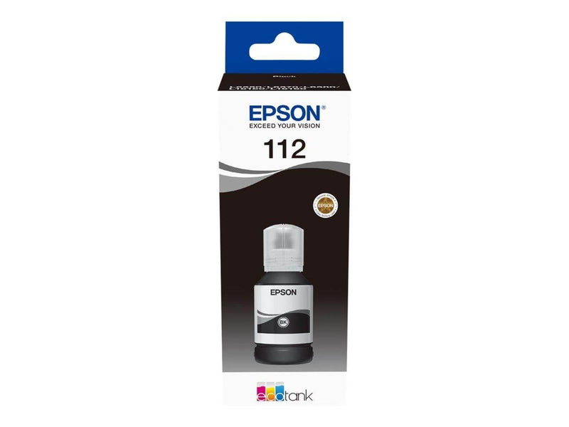 Epson Ink/112 EcoTank Pigment Black Bottle - Nachfülltinte Schwarz