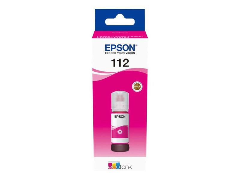 Epson Ink/112 EcoTank Pigment Magenta Bottle - Nachfülltinte Magenta