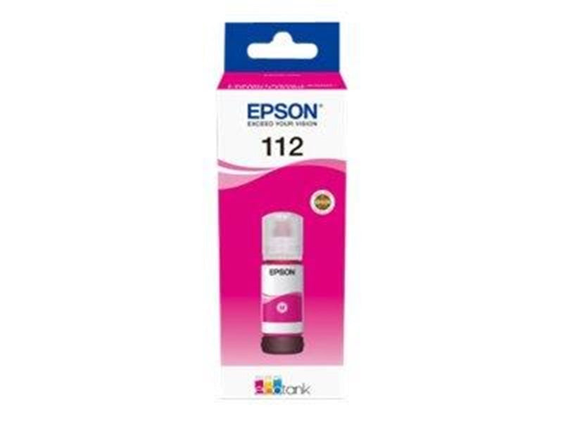 Epson Ink/112 EcoTank Pigment Magenta Bottle - Nachfülltinte Magenta