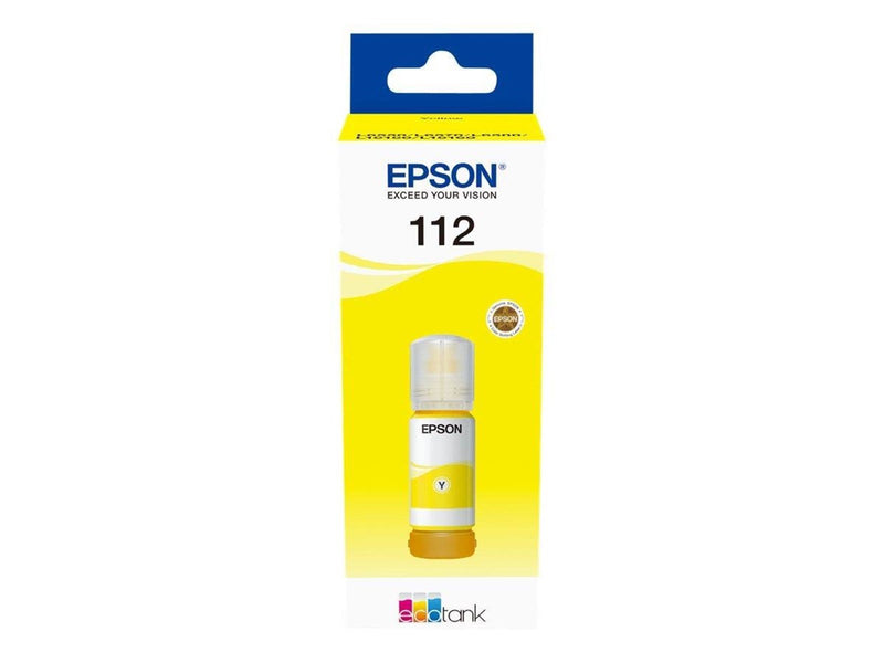 Epson Ink/Ink/112 EcoTank Pigment Yellow Bottl - Nachfülltinte Gelb