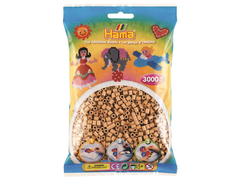 Hama Ironing Beads - Yellow-brown 3000 pcs
