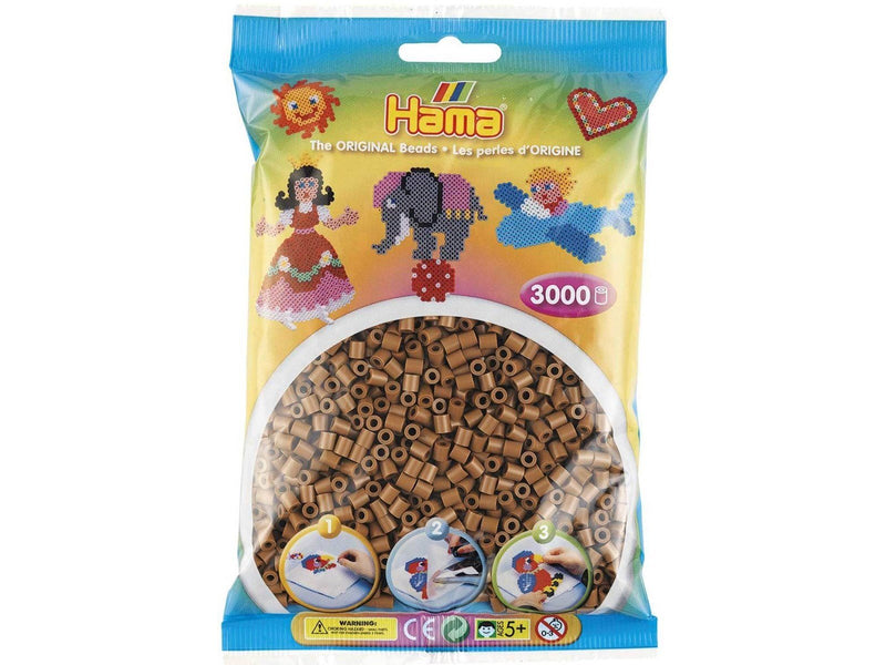 Hama Beads Nougat Brown 3000 pcs