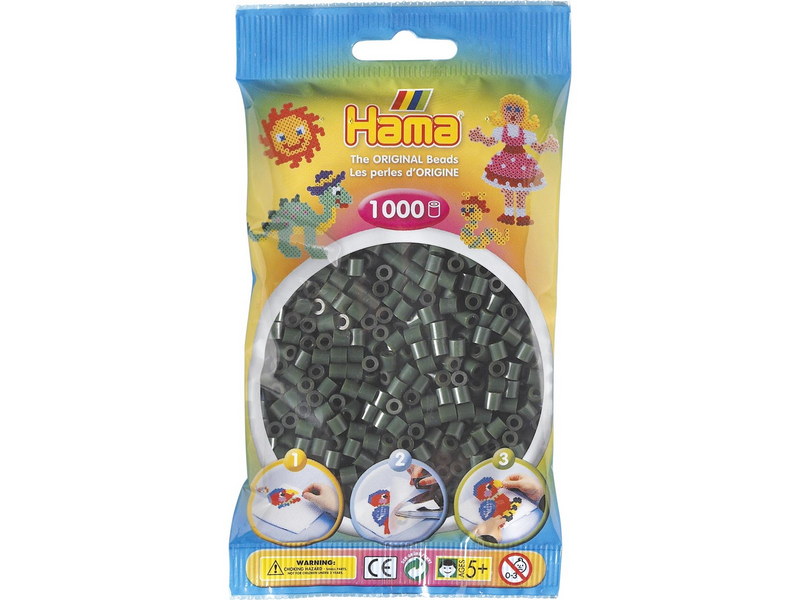 Hama Ironing beads-dark green 1000 pcs