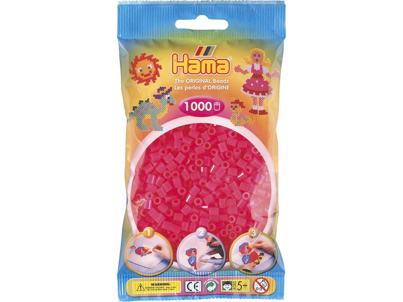 Hama Ironing beads-Fuchsia 1000 pcs