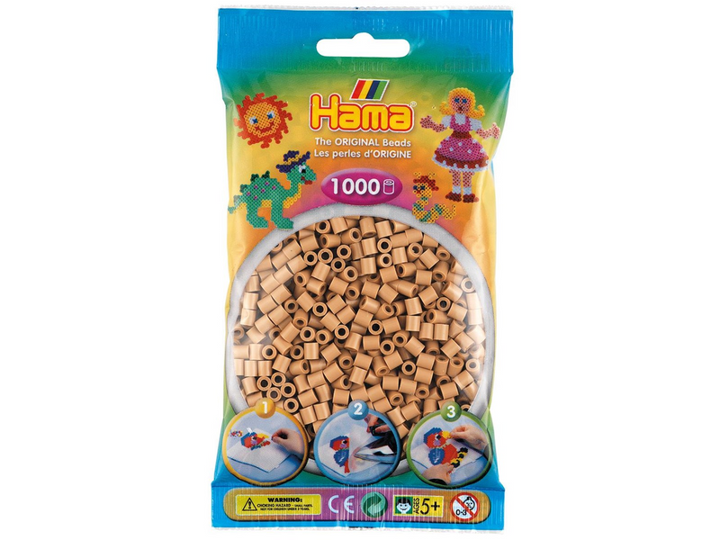 Hama Ironing Beads - Tan 1000 pcs