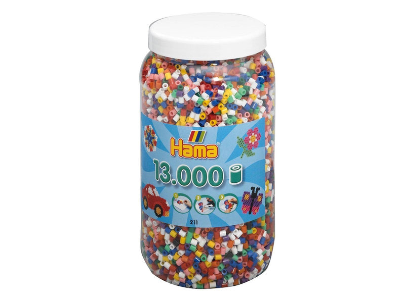 Hama Ironing beads in Pot-Mix standard (00) 13.000pcs.