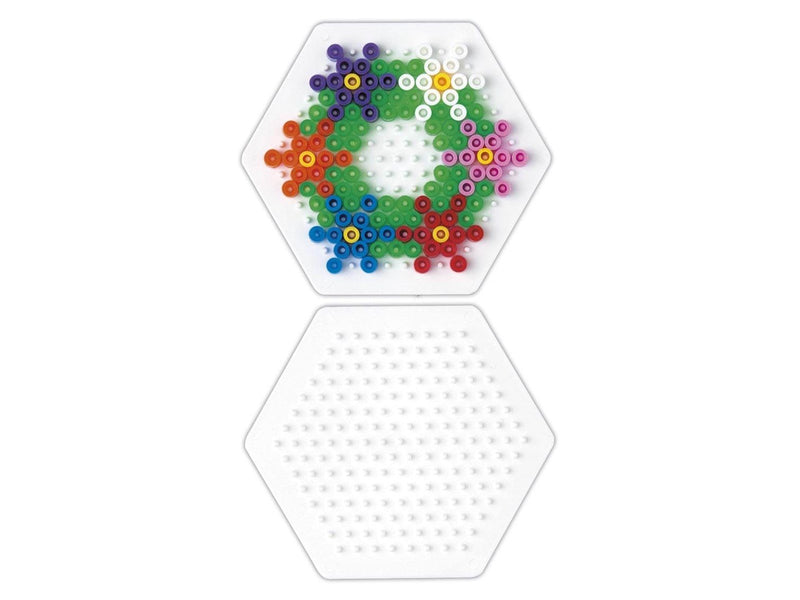 Hama Ironing Beads Pegboard-Hexagon Small
