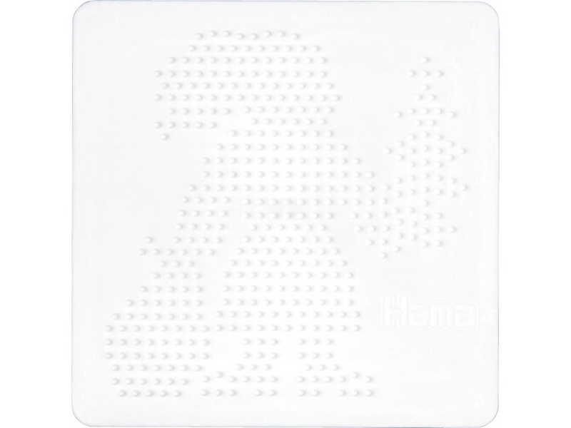 Hama Ironing Beads Pegboard-Santa Claus