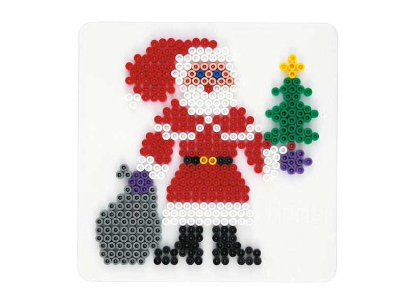 Hama Ironing Beads Pegboard-Santa Claus