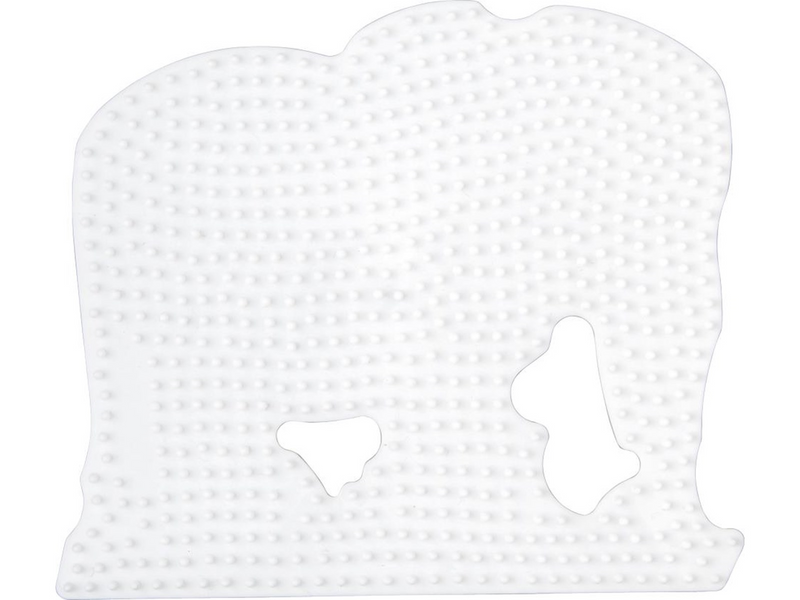 Hama Ironing Beads Pegboard-Elephant