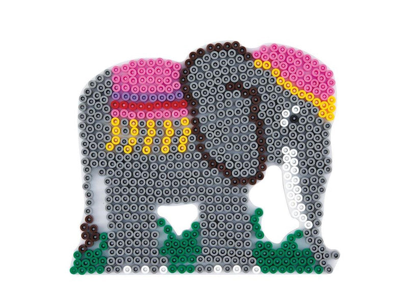 Hama Ironing Beads Pegboard-Elephant