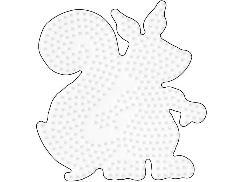 Hama Ironing Beads Pegboard-Squirrel