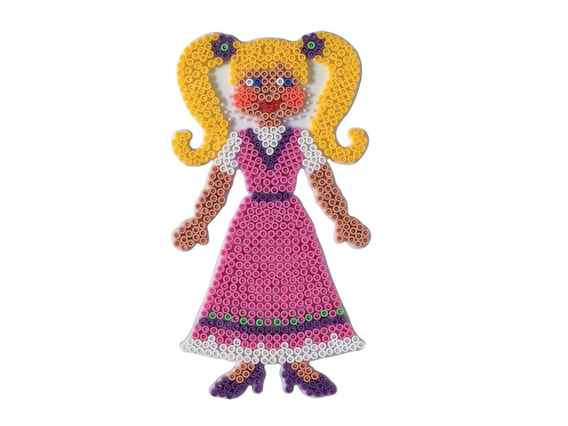 Hama Ironing Beads Pegboard Girl