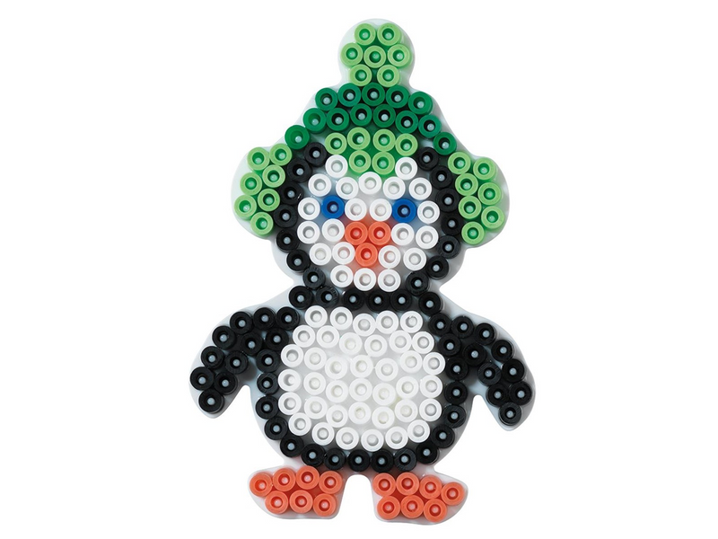 Hama Ironing Beads Pegboard-Penguin