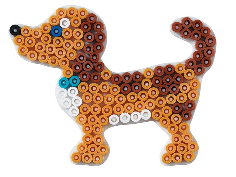 Hama Ironing Beads Pegboard-Dog