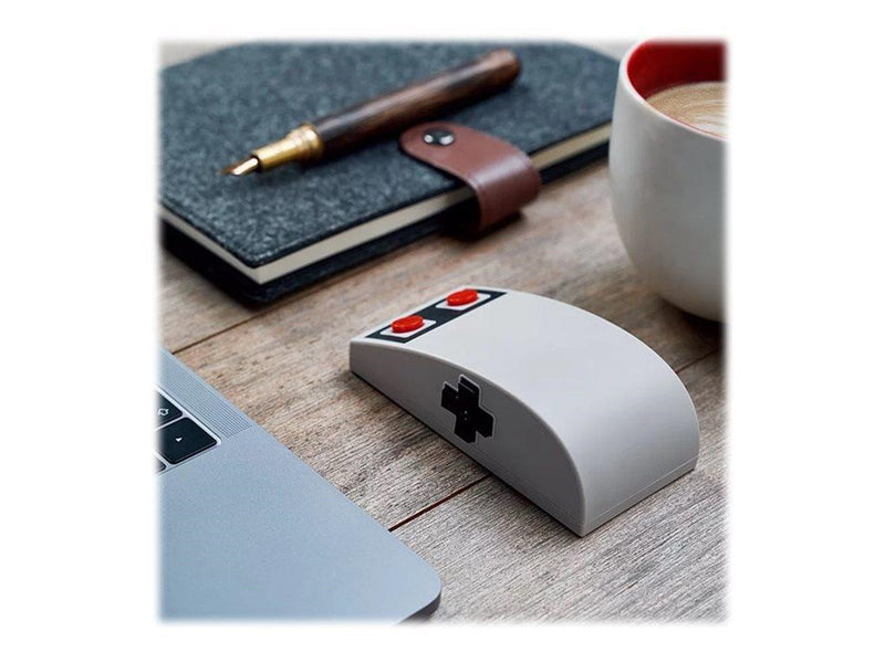 8BitDo N30 Wireless Mouse - Gaming Maus (Grau)