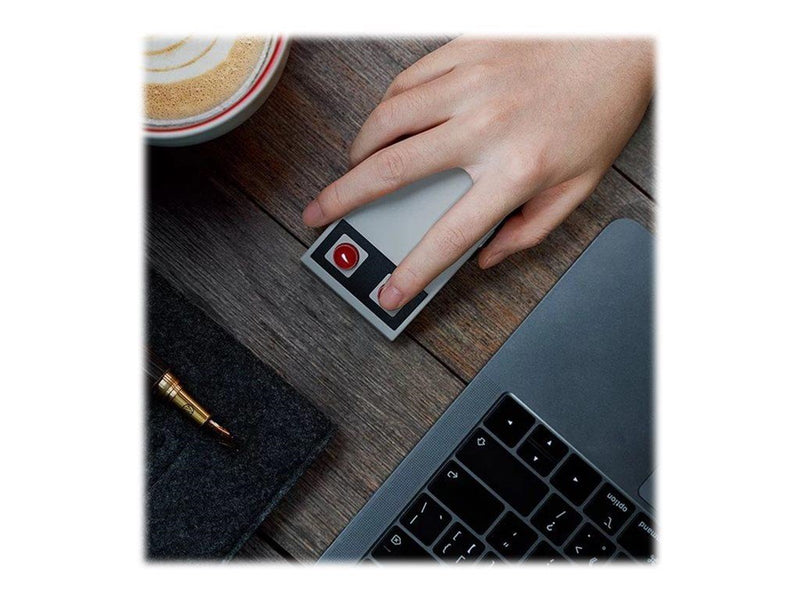 8BitDo N30 Wireless Mouse - Gaming Maus (Grau)