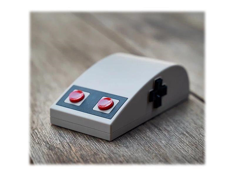 8BitDo N30 Wireless Mouse - Gaming Maus (Grau)