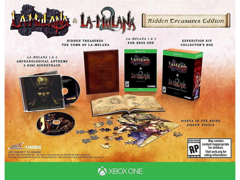 La-Mulana 1 & 2: Hidden Treasures Edition - Microsoft Xbox One - Platformer - PEGI 12