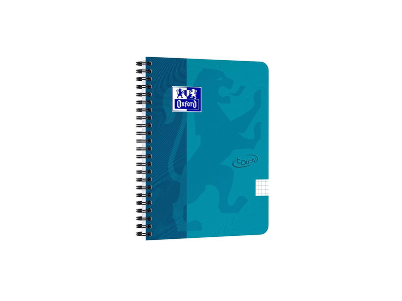 Oxford Touch Notebook A5 squared 5 mm soft touch cover twin-wire 180 pages