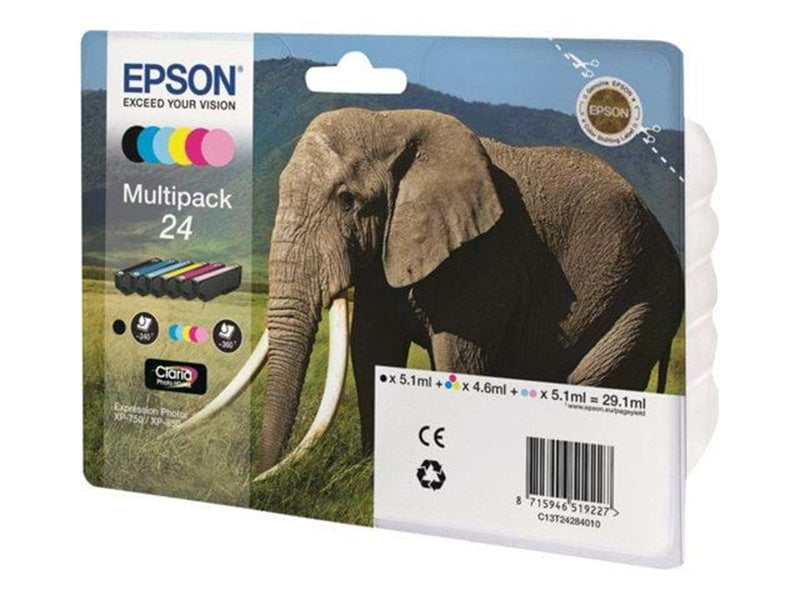 Epson 24 Ink Cartridge Multi - CMYK - Tintenpatrone Cyan