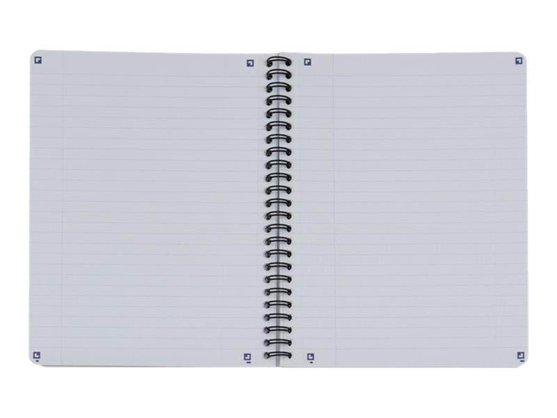 Oxford Touch Notebook A5 ruled 7 mm soft touch cover twin-wire 180 pages