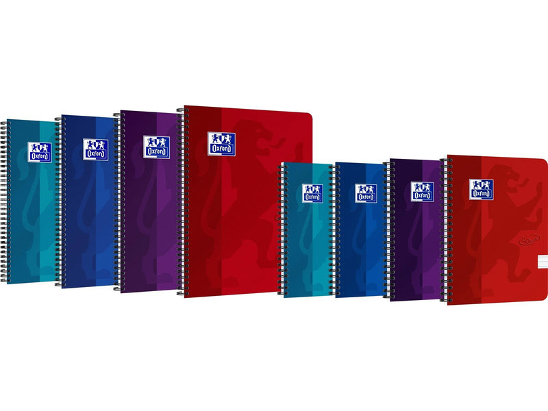 Oxford Touch Notebook A4 squared 5 mm soft touch cover twin-wire 140 pages