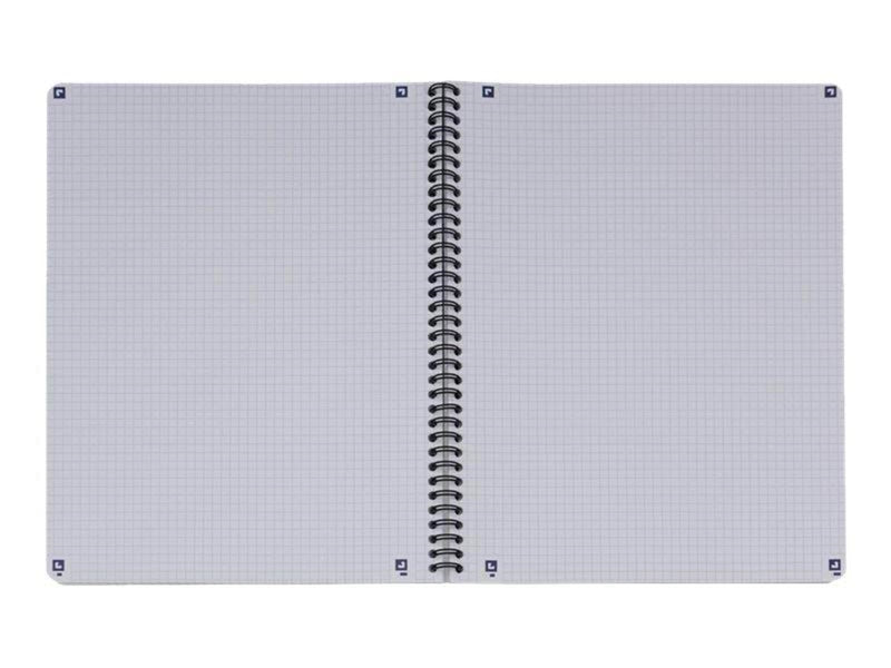 Oxford Touch Notebook A4 squared 5 mm soft touch cover twin-wire 140 pages