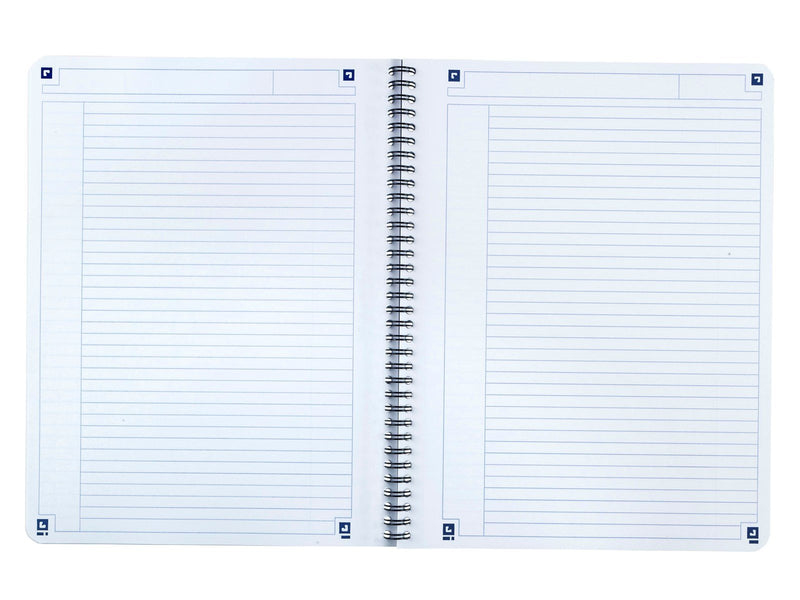 Oxford Touch Notebook A4 ruled 7 mm soft touch cover twin-wire 180 pages