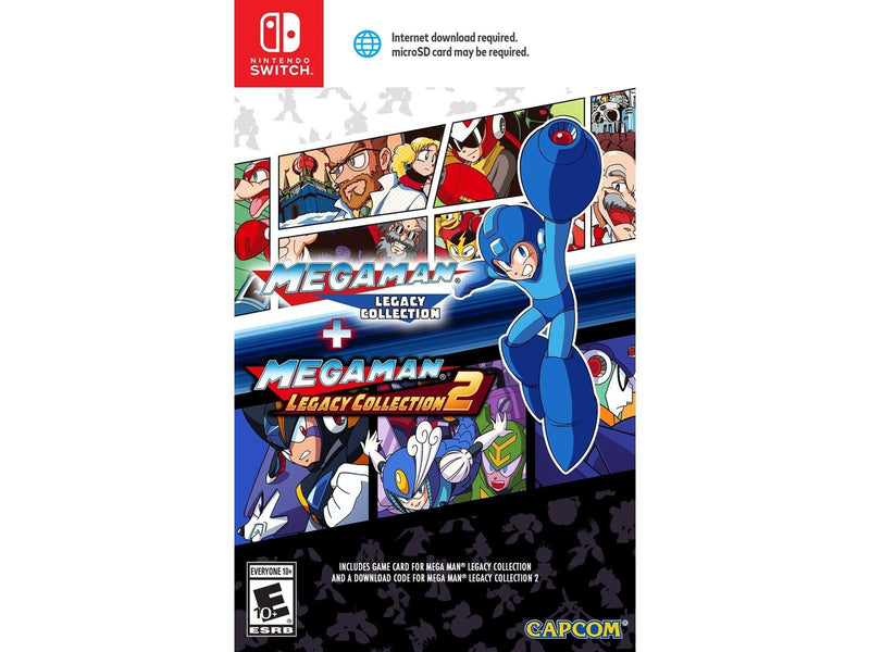 Mega Man: Legacy Collection 1 & 2 Combo Pack - Nintendo Switch - Action - PEGI 7
