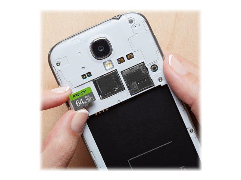 PNY Elite MicroSD/SD - 100MB/s - 64GB