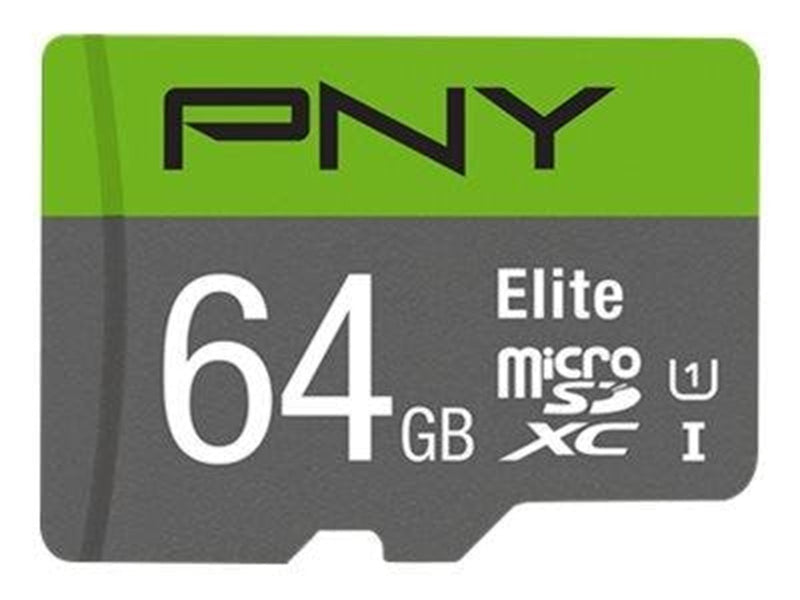PNY Elite MicroSD/SD - 100MB/s - 64GB